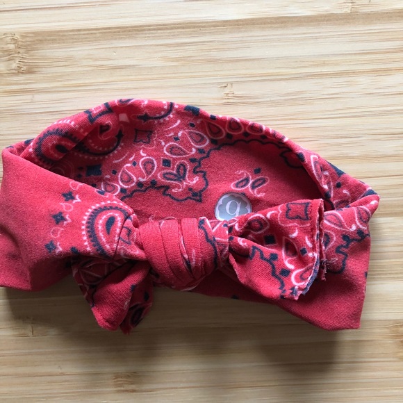 baby bandana bow